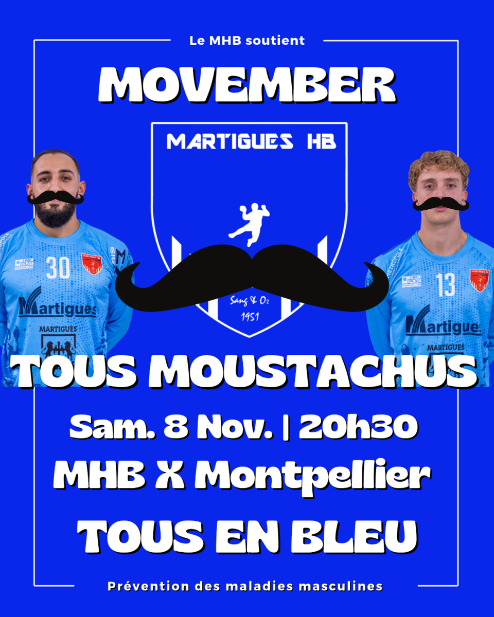 Movember, samedi tous moustachus !