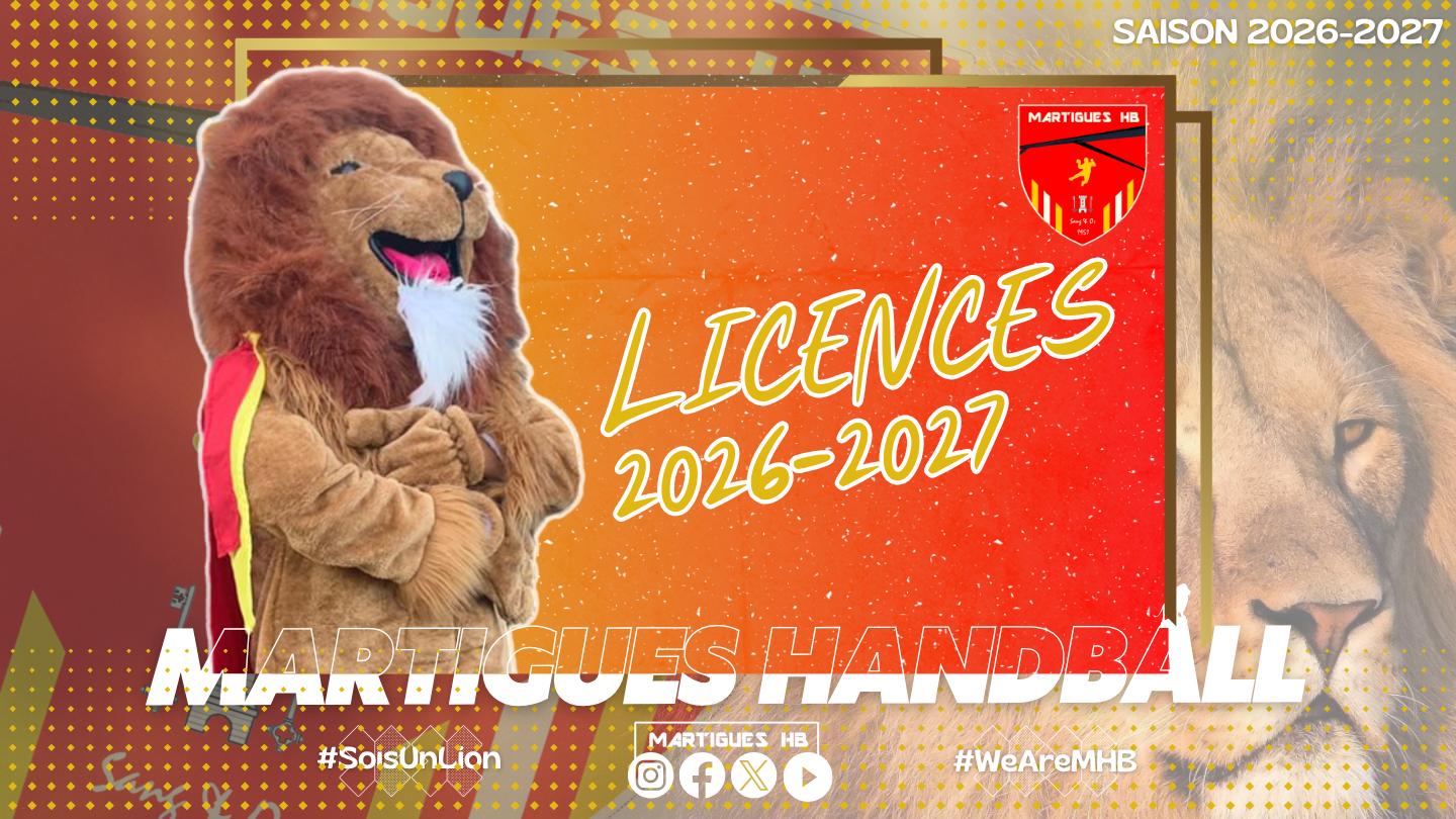 Licences 2026-27 : inscriptions et renouvellements