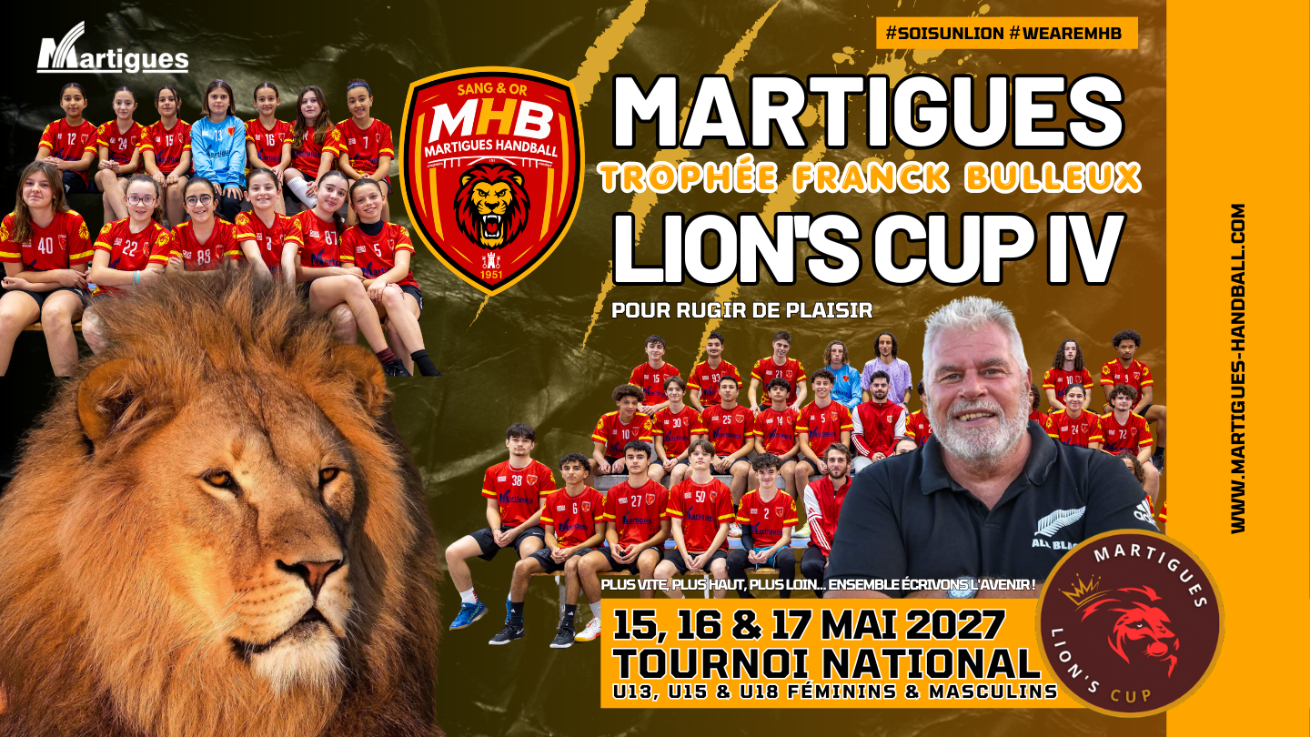 LION'S CUP 2027 : lancement des inscriptions !