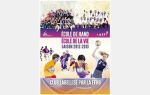 Martigues Handball : Label Or 2012/2013