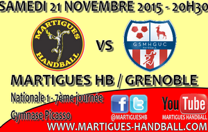 N1, 7ème journée / Réception de Grenoble !