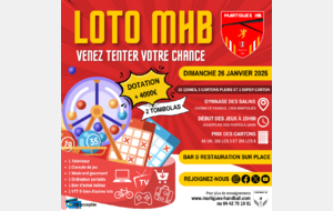 Super Loto du MHB ce 26 janvier !