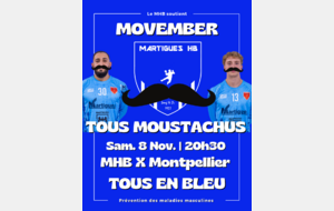 Movember, samedi tous moustachus !