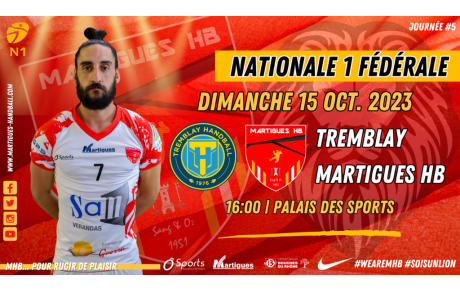 N1, Tremblay - MHB : l'avant-match