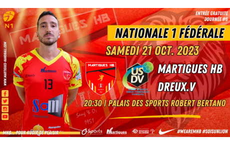 N1, MHB - Dreux : l'avant-match !