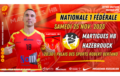 N1, MHB - Hazebrouck : l'avant-match !