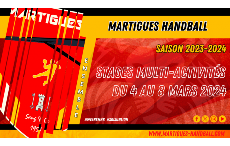 Stages multi-activités : inscrivez-vous !